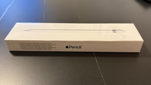 Apple 1st generation - apple, pencil